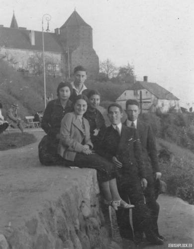 Nauma, Rosa Okolica, Syma and friends, Płock, before 1934